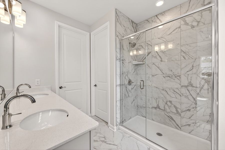 Furnished interior view inside a new home in Amplitude, Charlotte (Image 12).