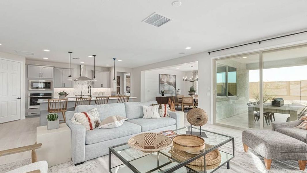 Furnished interior view inside a new home in Stonehaven, Glendale (Image 9).