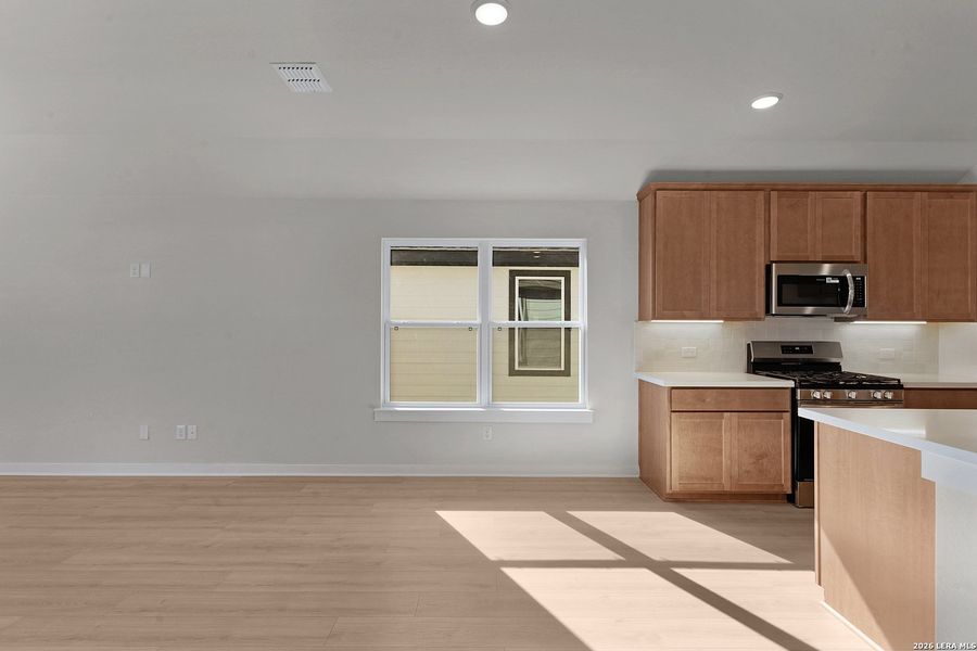 Furnished interior view inside a new home in Westridge, San Antonio (Image 6).