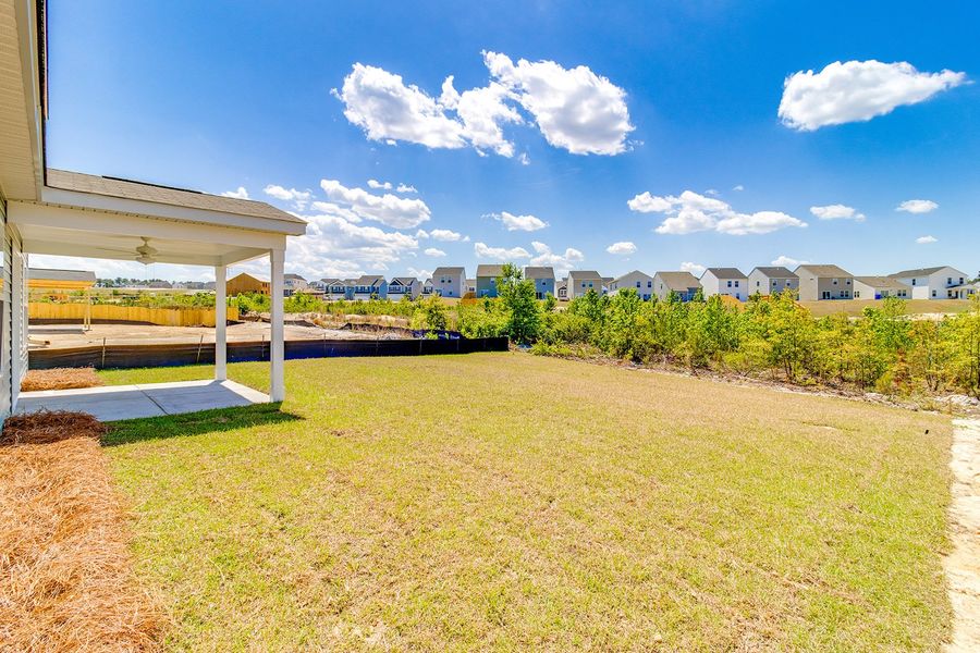 Exterior details and patio area of a home in Ellington, Elgin (Image 20).