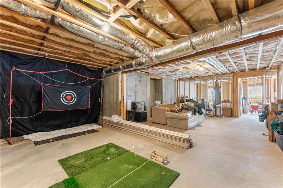 In-progress construction of a new home in , Jefferson, GA (Image 45).