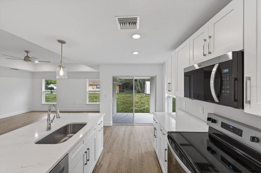 Furnished interior view inside a new home in , Spring Hill (Image 13). Furnished interior view inside a new home in , Spring Hill (Image 13).