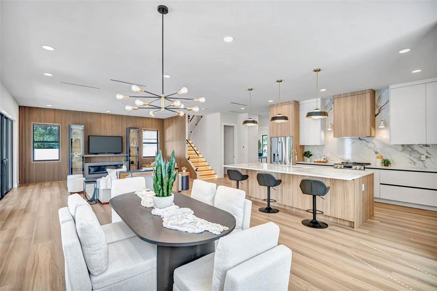 Furnished interior view inside a new home in , Tampa (Image 52).