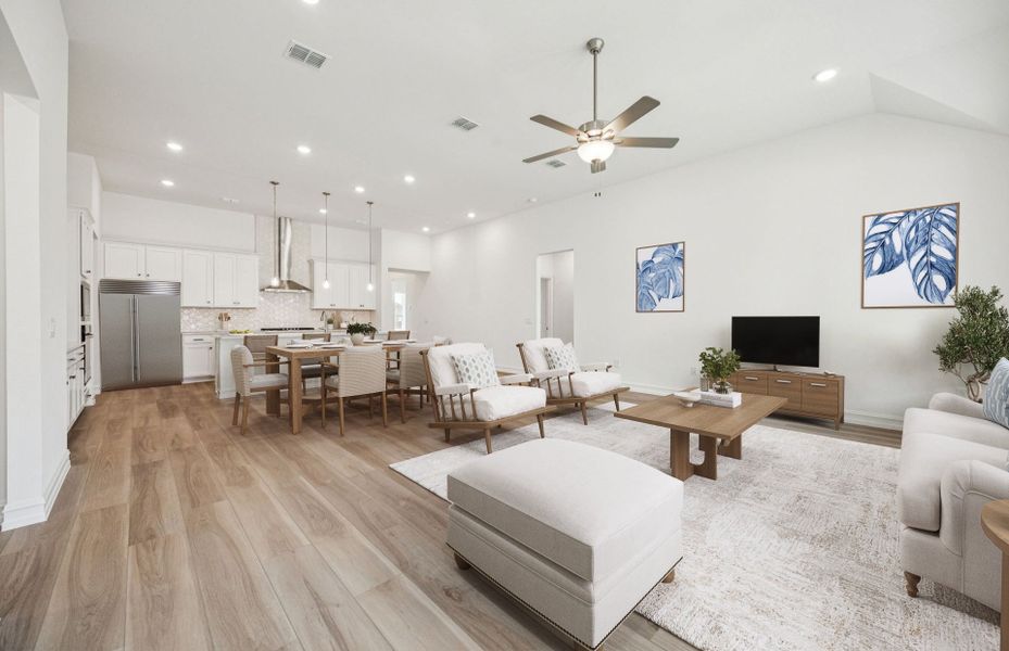 Representative furnished interior of a home built from the Azle by Pulte Homes in Indigo Bay, Myrtle Beach (Image 11).