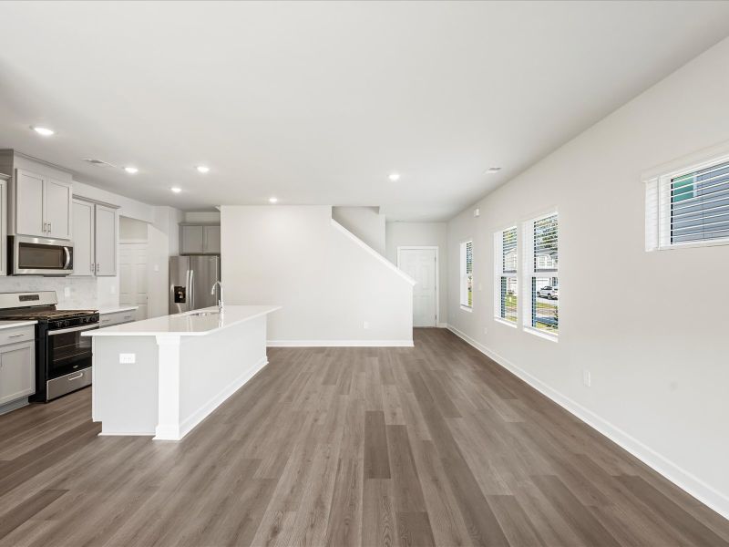 Spacious, unfurnished interior of a new home in The Farm at Wells Creek - Heritage Collection, Gray Court (Image 14).