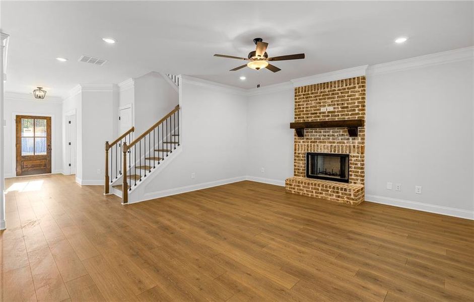Spacious, unfurnished interior of a new home in Red Oak Ridge, Loganville (Image 16).