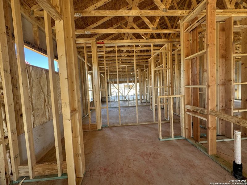 In-progress construction of a new home in Enclave at Hennersby Hollow 50's, San Antonio, TX (Image 7).