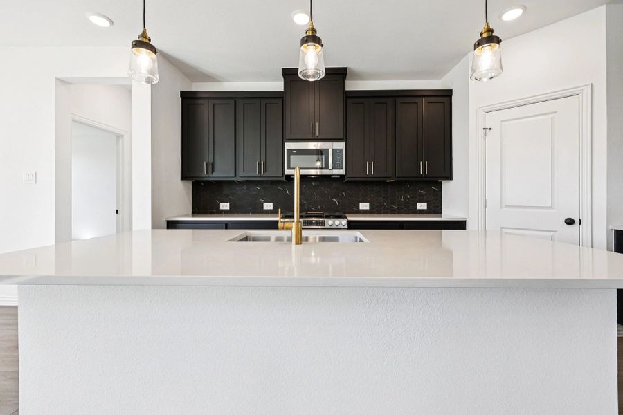 Kitchen featuring the Noir Collection