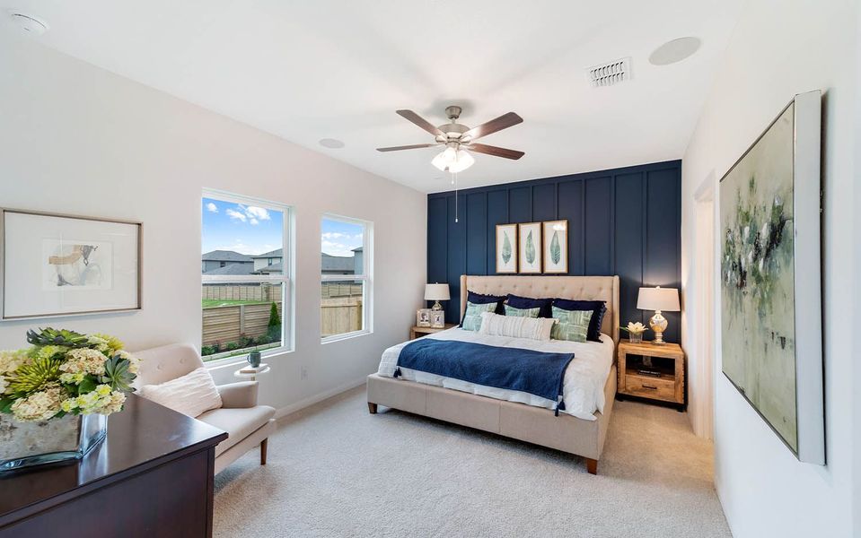 Furnished interior view inside a new home in Cool Water, Jarrell (Image 16).