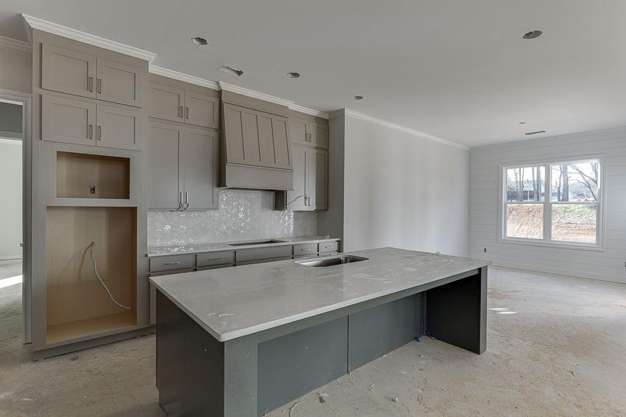 In-progress construction of a new home in , Cumming, GA (Image 21).