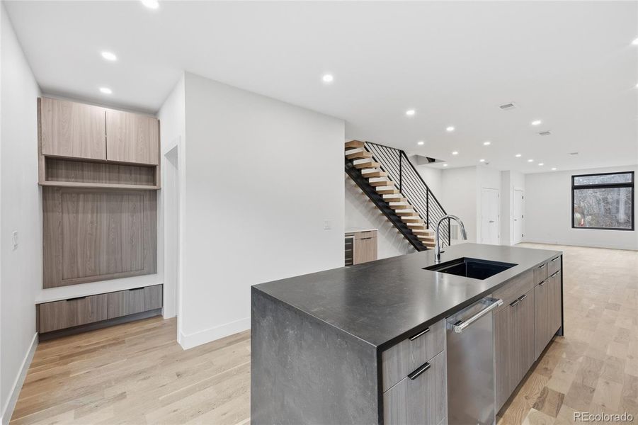 Furnished interior view inside a new home in , Denver (Image 10).