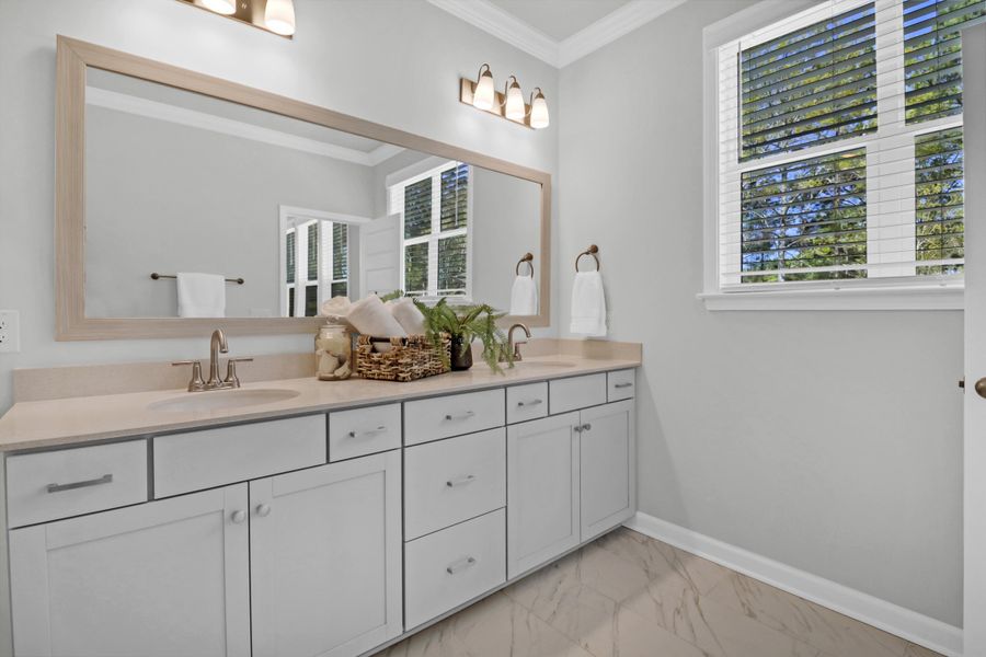 Furnished interior view inside a new home in Six Oaks, Summerville (Image 9).