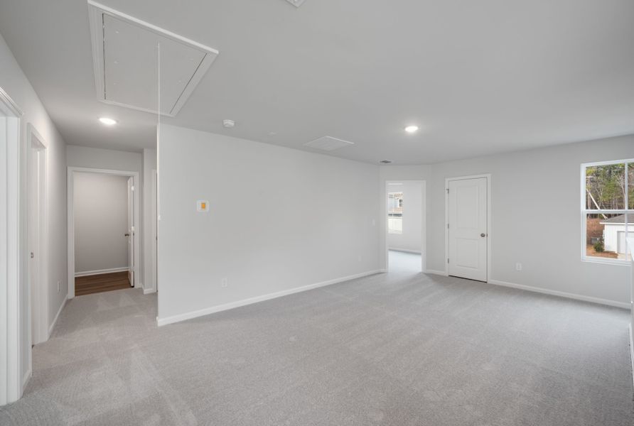 Spacious, unfurnished interior of a new home in Grand Arbor, Blythewood (Image 27).