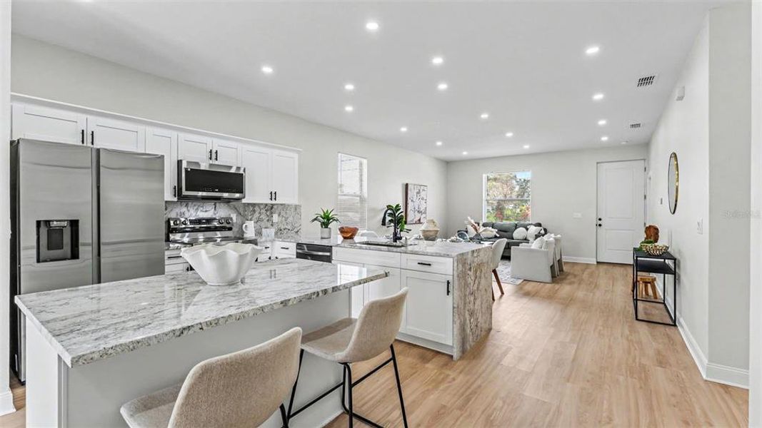 Furnished interior view inside a new home in , Lakeland (Image 14).