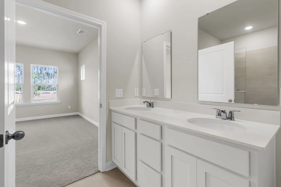 Furnished interior view inside a new home in Hammock Walk at Nexton, Summerville (Image 8).