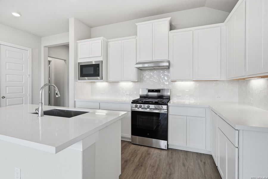 Furnished interior view inside a new home in Stillwater Ranch, San Antonio (Image 14).