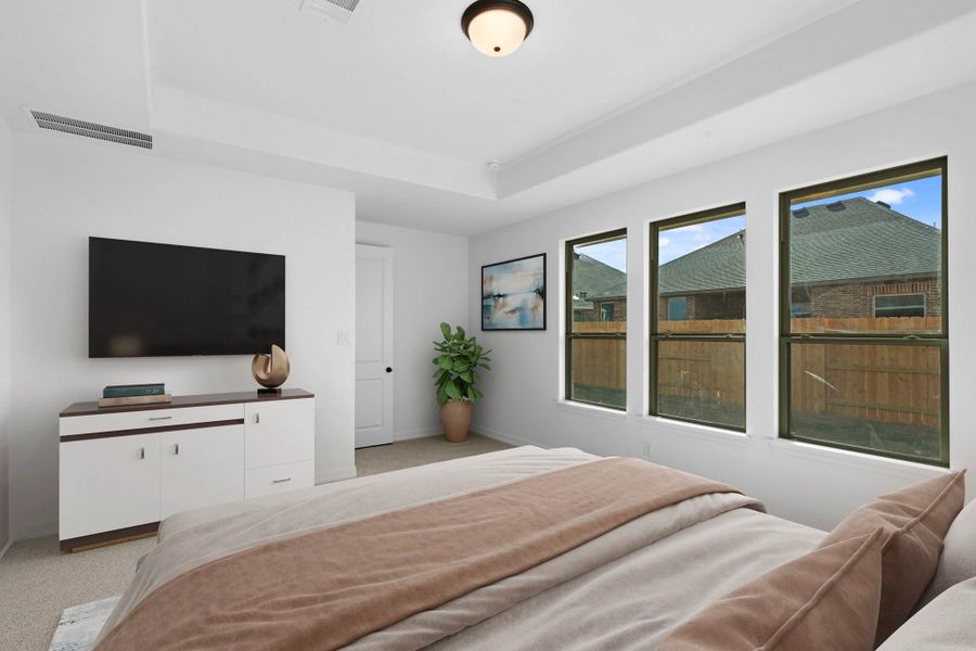 Furnished interior view inside a new home in Sunterra Lakes, Brookshire (Image 8).