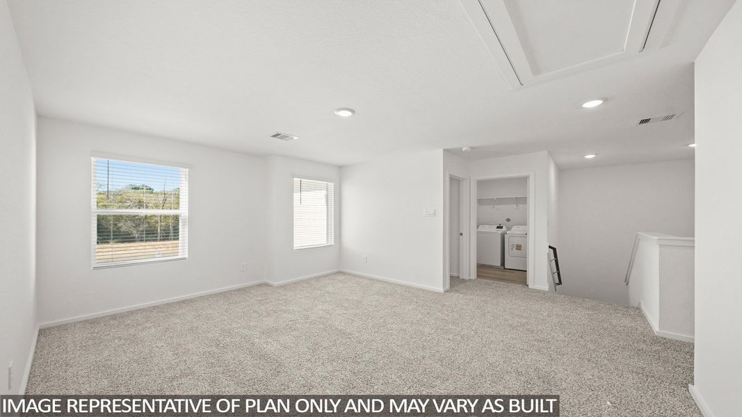 Spacious, unfurnished interior of a new home in Eastern Wells, Jarrell (Image 16). Spacious, unfurnished interior of a new home in Eastern Wells, Jarrell (Image 16).