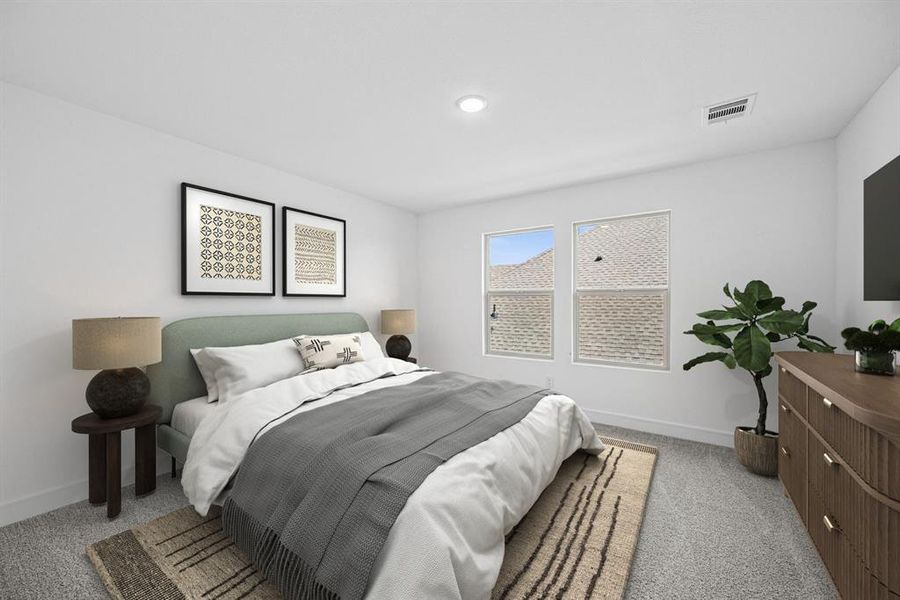 Furnished interior view inside a new home in Elevon, Lavon (Image 10). Furnished interior view inside a new home in Elevon, Lavon (Image 10).