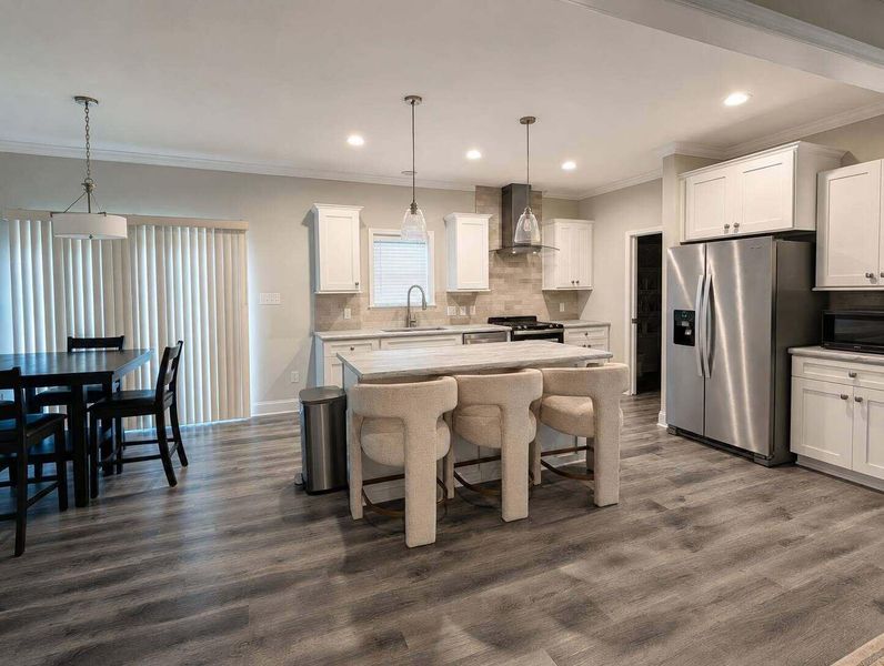 Furnished interior view inside a new home in , Walterboro (Image 22).