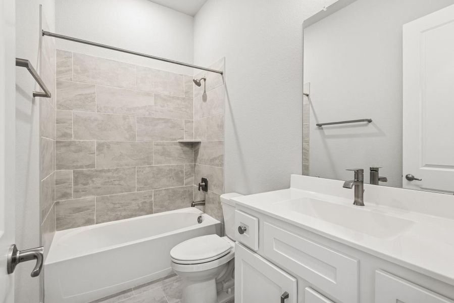 Furnished interior view inside a new home in Kresston, Magnolia (Image 4). Furnished interior view inside a new home in Kresston, Magnolia (Image 4).