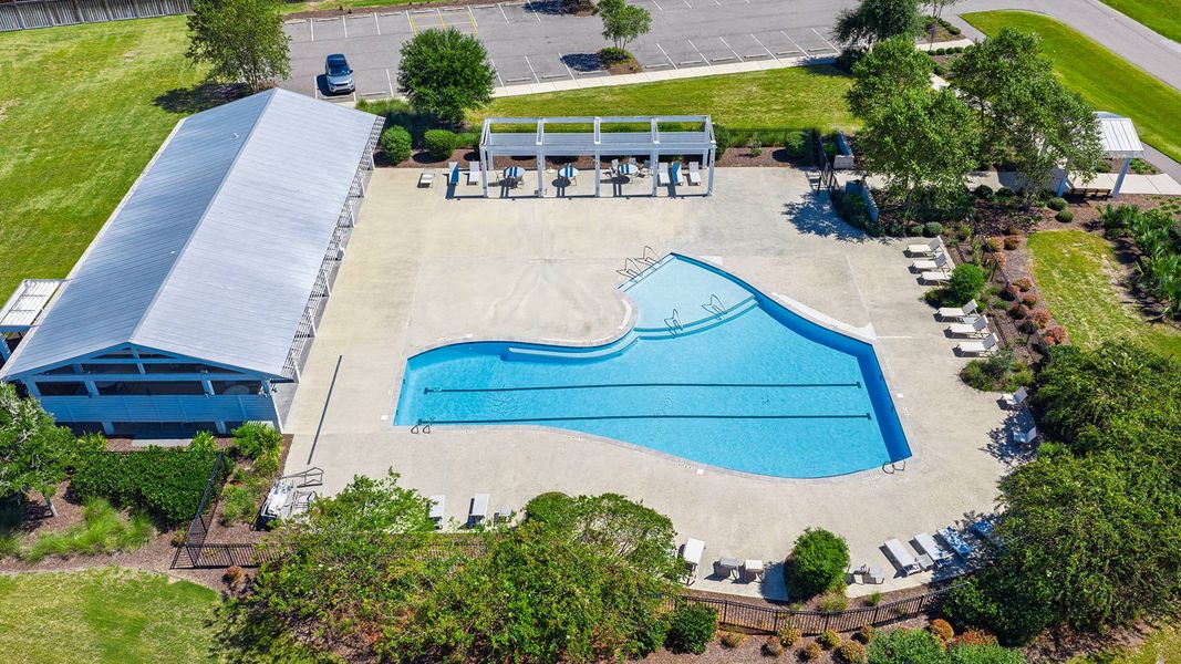 Community amenities associated with the FORRESTER by D.R. Horton in The Preserve at Tidewater, Sneads Ferry (Image 42).