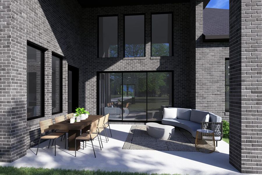 Remington Outdoor Living Area