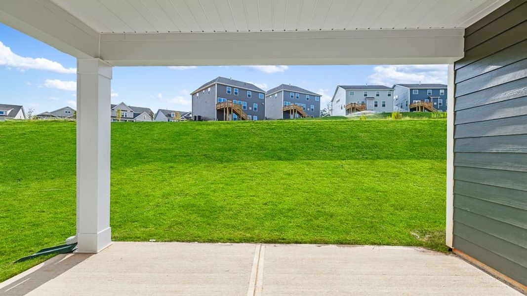 Representative exterior details of a home built from the Robinson by D.R. Horton in Cottonwood Ridge, Piedmont (Image 3).