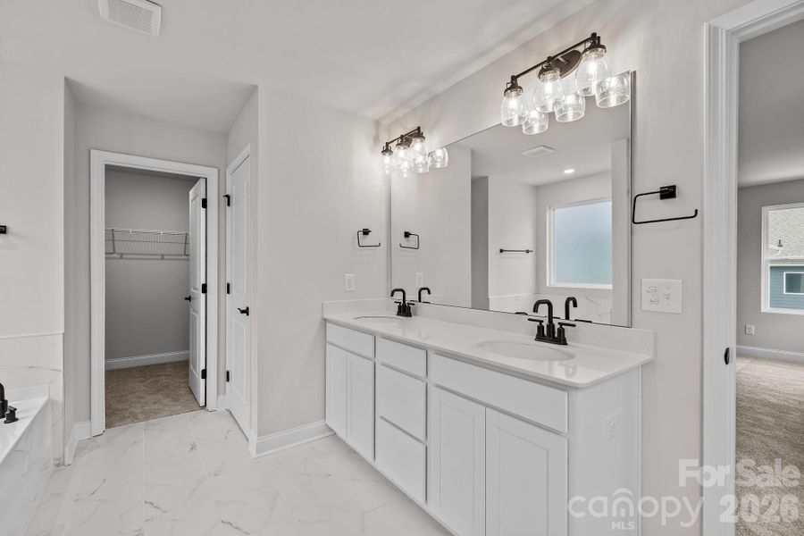 Furnished interior view inside a new home in Arbor Village, Matthews (Image 12).