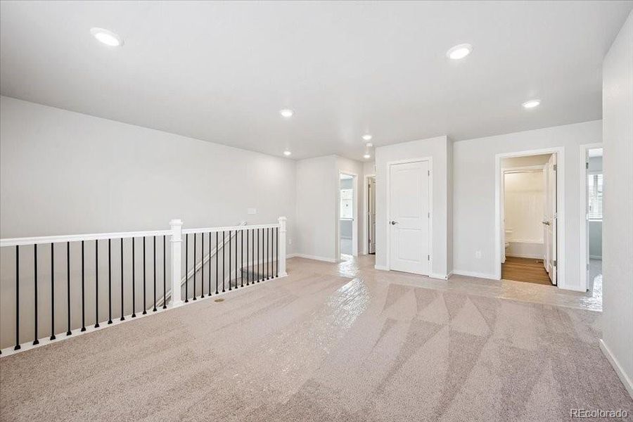 Spacious, unfurnished interior of a new home in Farmlore, Brighton (Image 18). Spacious, unfurnished interior of a new home in Farmlore, Brighton (Image 18).
