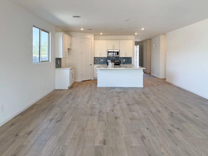 Dining and kitchen Dining and kitchen