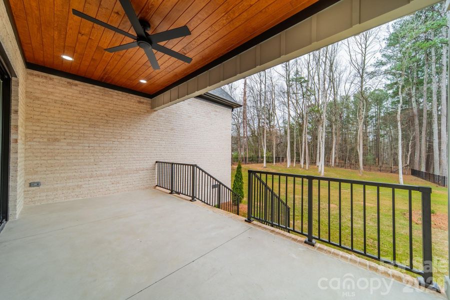 Exterior details and patio area of a home in , Weddington (Image 4).