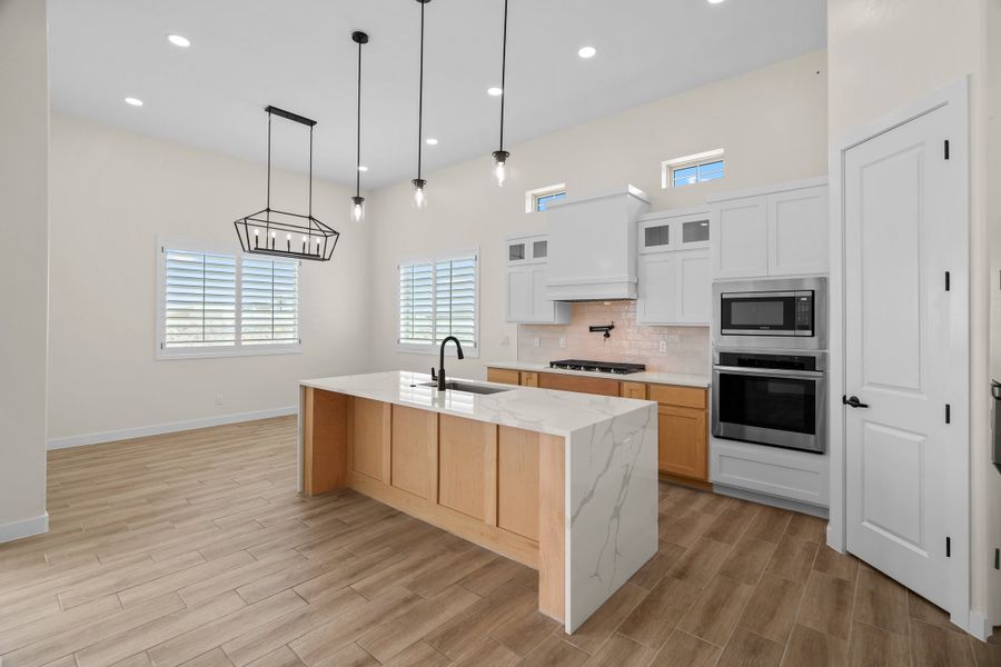 Representative furnished interior of a home built from the Pebble Beach by LEH. Homes in Summer Sky North, El Paso (Image 13). Representative furnished interior of a home built from the Pebble Beach by LEH. Homes in Summer Sky North, El Paso (Image 13).