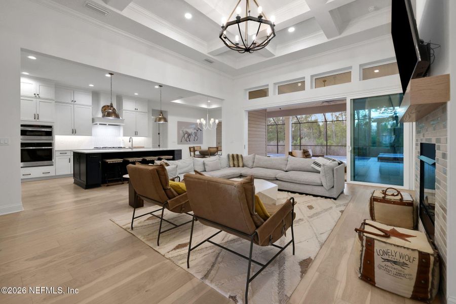 Furnished interior view inside a new home in , Ponte Vedra (Image 18).