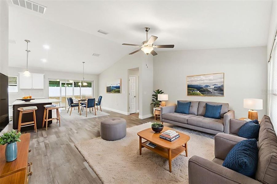 Furnished interior view inside a new home in , Citrus Springs (Image 28). Furnished interior view inside a new home in , Citrus Springs (Image 28).