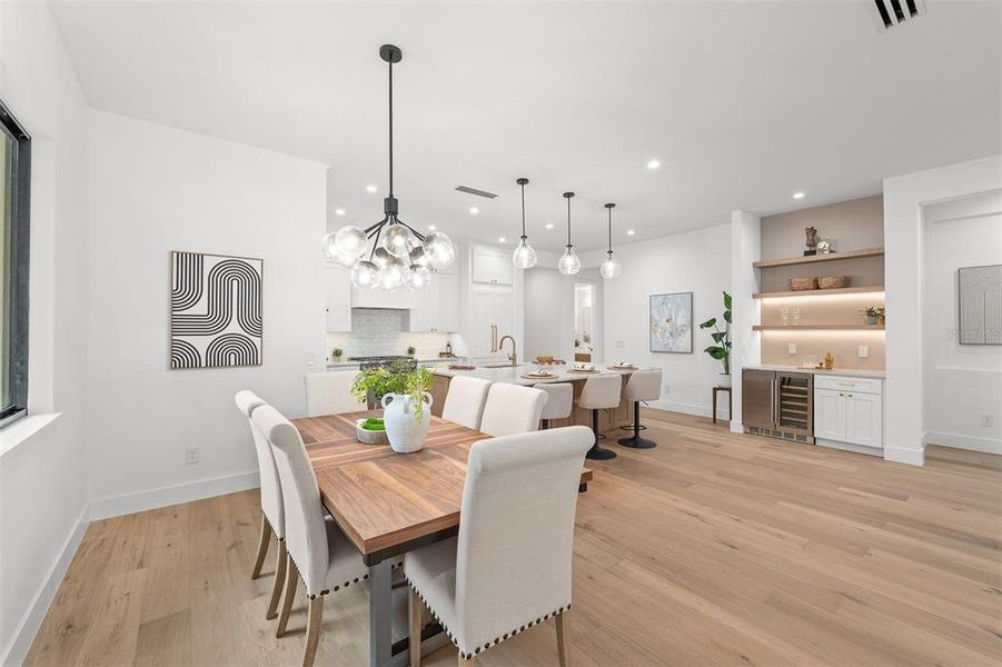 Furnished interior view inside a new home in , Orlando (Image 17).