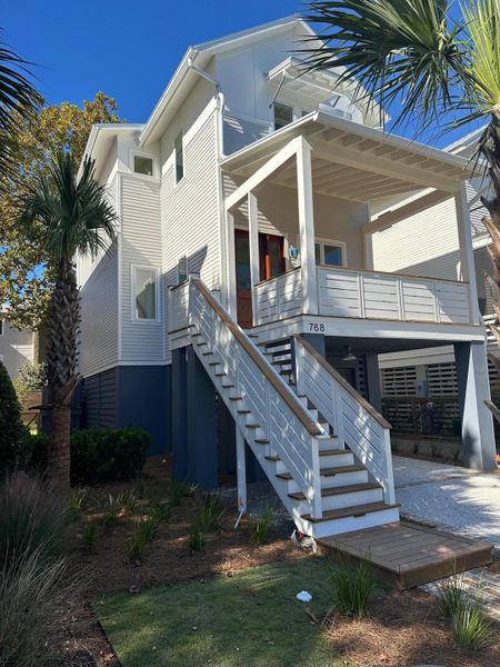 Exterior details and patio area of a home in , Mount Pleasant (Image 25).