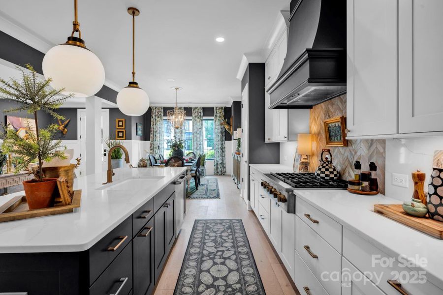 Furnished interior view inside a new home in , Davidson (Image 10).