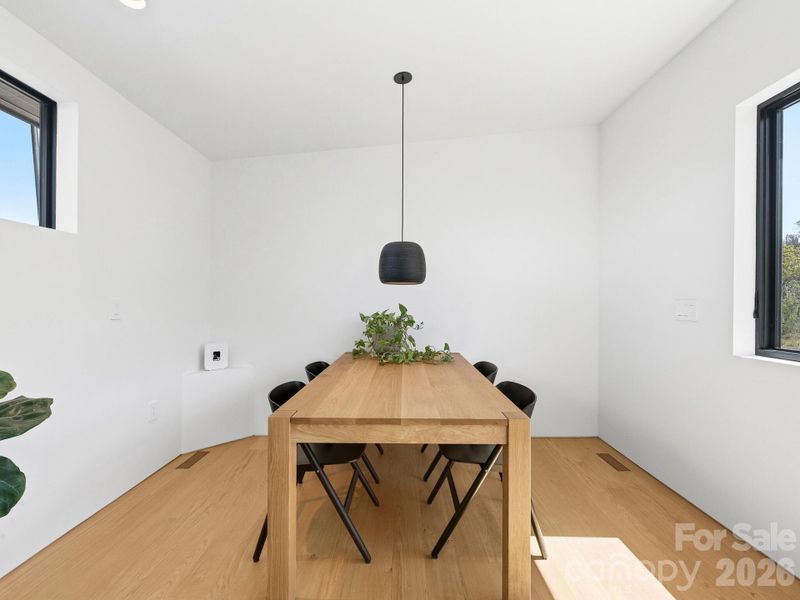 Furnished interior view inside a new home in , Asheville (Image 4).