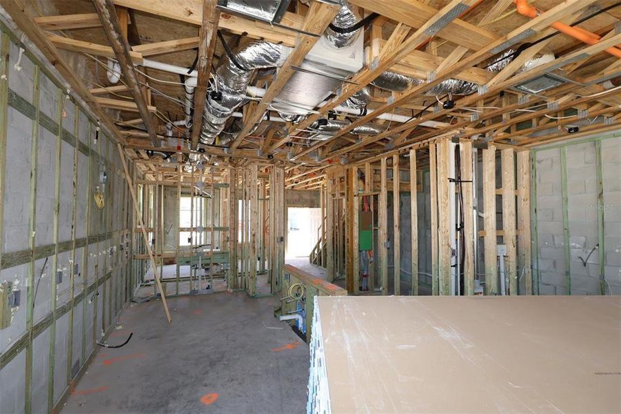 In-progress construction of a new home in Emerson Pointe, Apopka, FL (Image 8). In-progress construction of a new home in Emerson Pointe, Apopka, FL (Image 8).