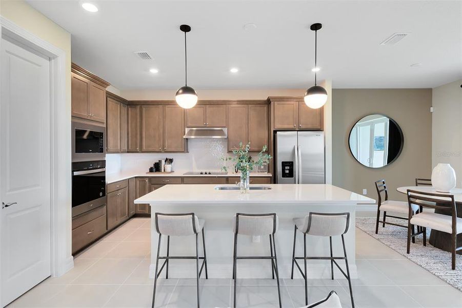Furnished interior view inside a new home in Hartford Terrace, Davenport (Image 16). Furnished interior view inside a new home in Hartford Terrace, Davenport (Image 16).