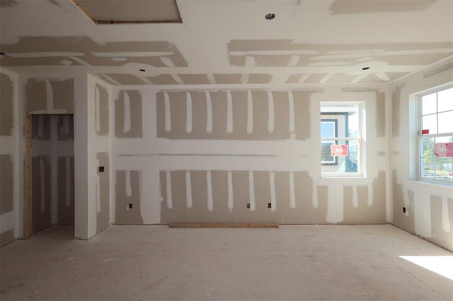 In-progress construction of a new home in Eden at Crossprairie, St. Cloud, FL (Image 20).