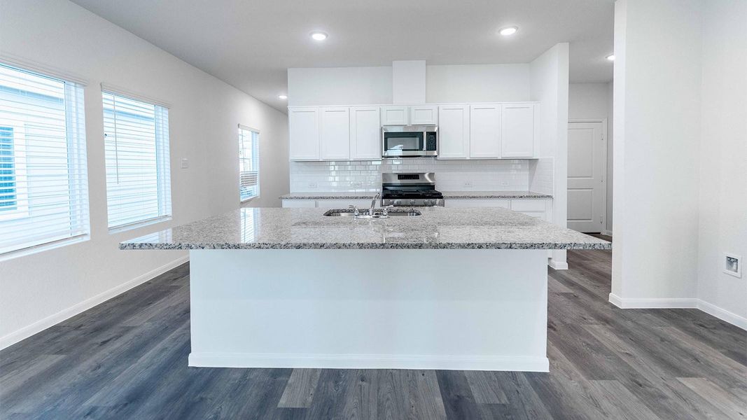 Furnished interior view inside a new home in Sunset Oaks, Maxwell (Image 2).