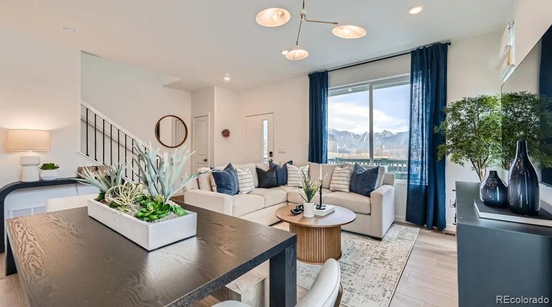 Dining and Great Room- Model Photo