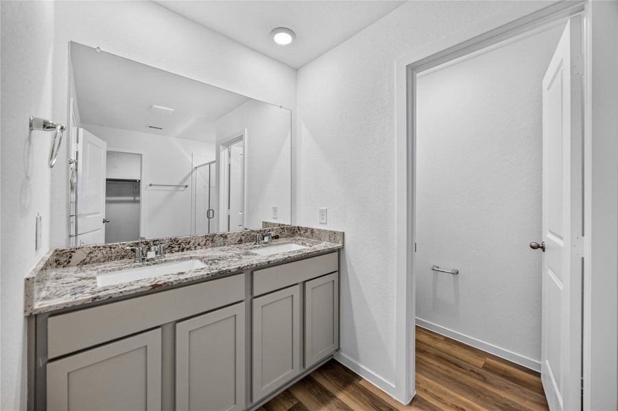 Furnished interior view inside a new home in Allison Park, Houston (Image 10). Furnished interior view inside a new home in Allison Park, Houston (Image 10).