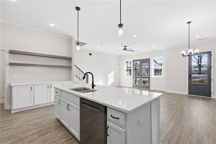Furnished interior view inside a new home in Serenity, Hapeville (Image 5).