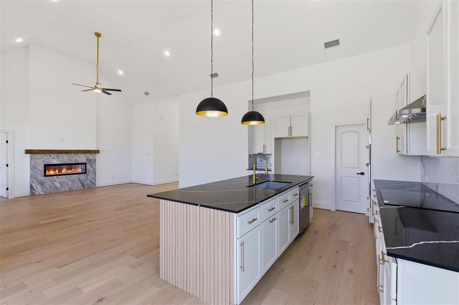Furnished interior view inside a new home in , Sherman (Image 5).