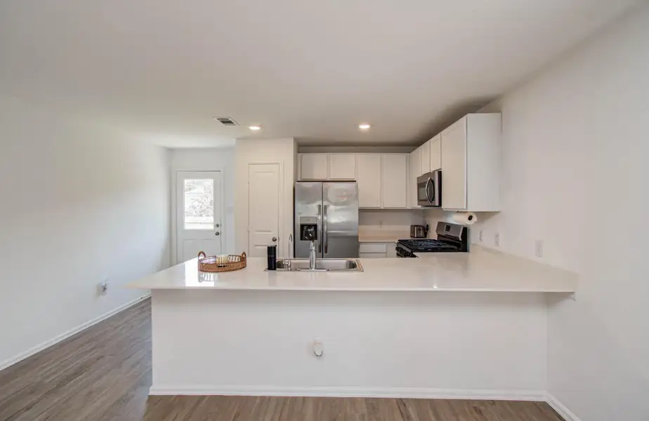 Furnished interior view inside a new home in Tavola: Cottage Collection, New Caney (Image 7).