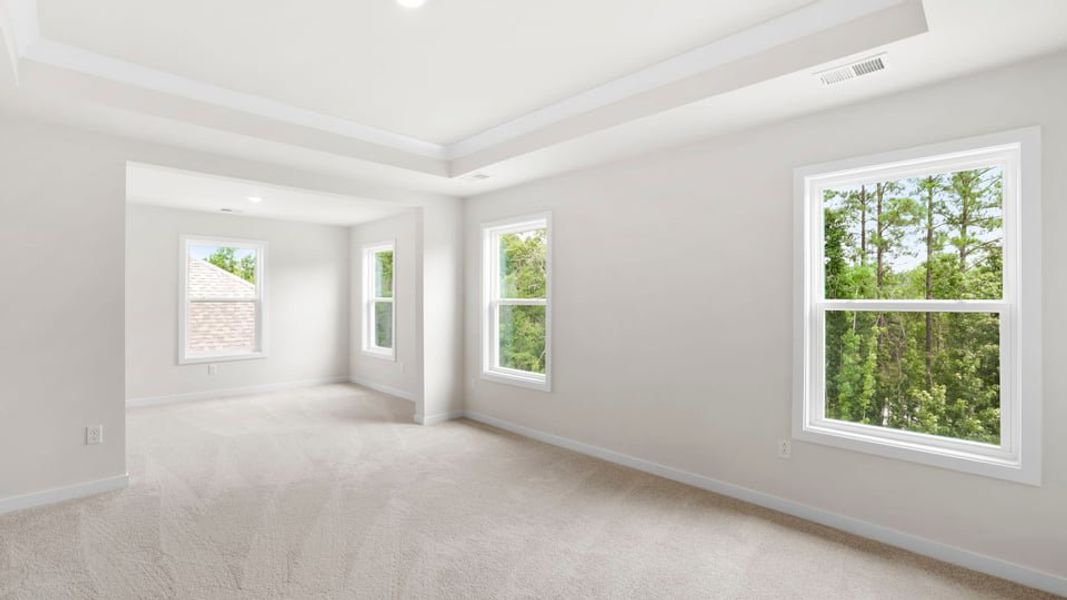 Spacious, unfurnished interior of a new home in Adams Glen, Greenville (Image 32). Spacious, unfurnished interior of a new home in Adams Glen, Greenville (Image 32).