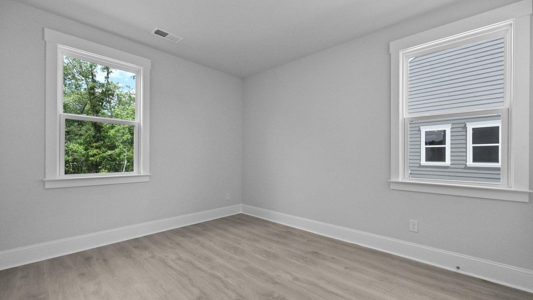 Spacious, unfurnished interior of a new home in Sheep Island, Summerville (Image 33). Spacious, unfurnished interior of a new home in Sheep Island, Summerville (Image 33).